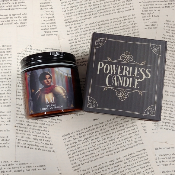 The Bookish Box & Shop Other - Powerless By Lauren Roberts Inspired Candle From the Bookish Box
